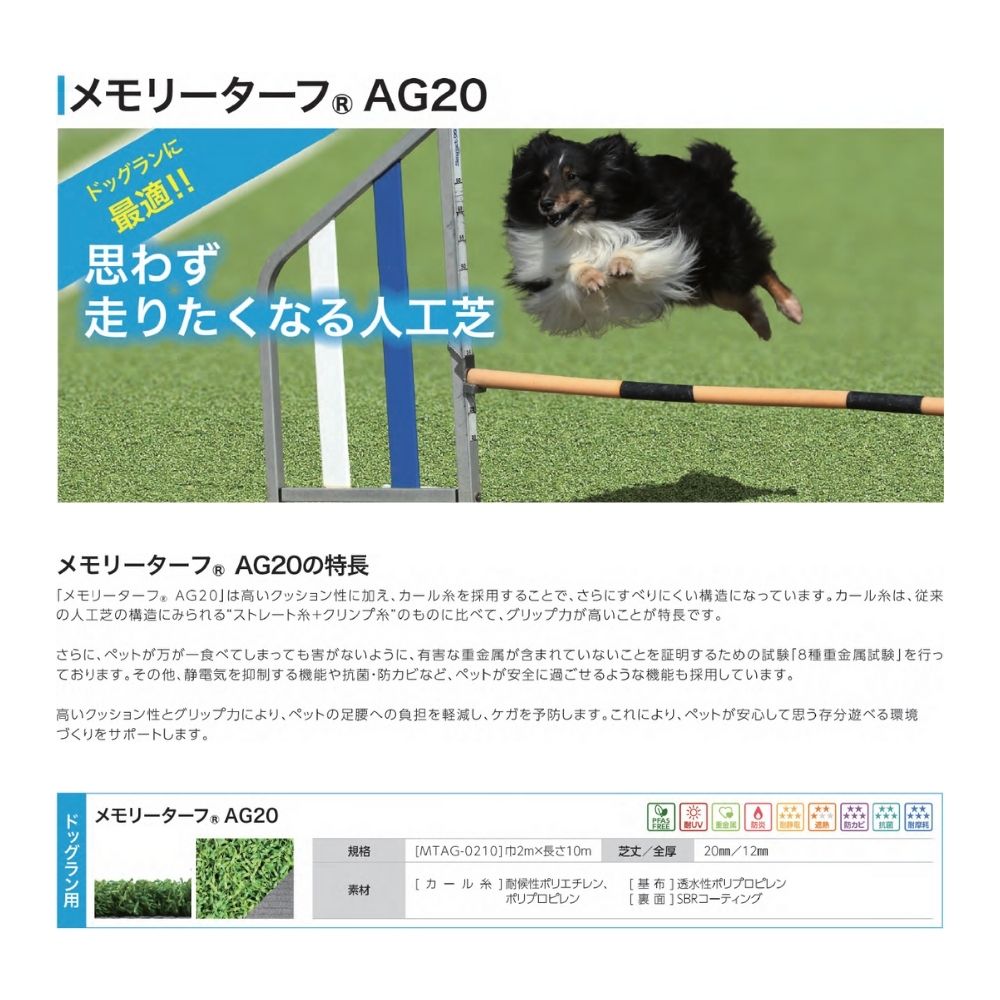 メモリーターフAG20
